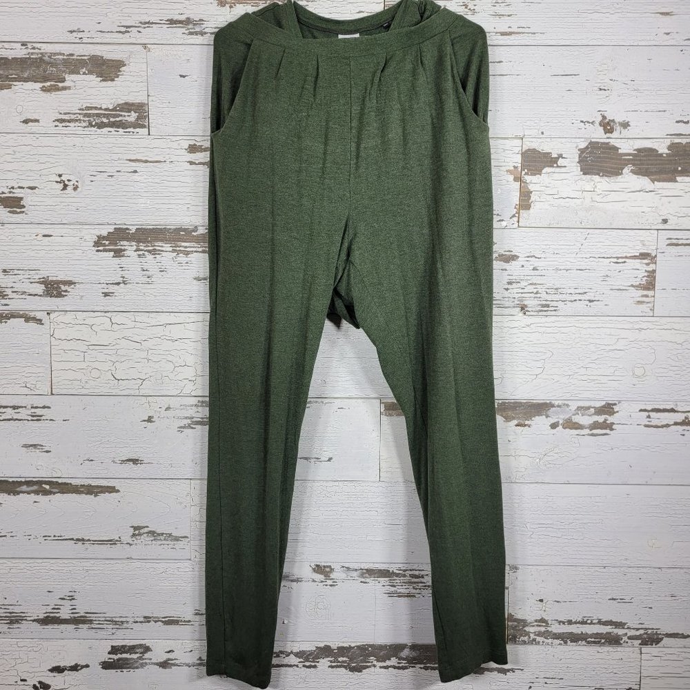 Cabi Simple Playsuit One Piece Jumpsuit Loden Green Sz M 5372 EUC - Picture 4 of 6